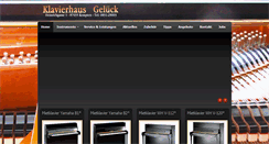 Desktop Screenshot of klavierhaus-gelueck.de